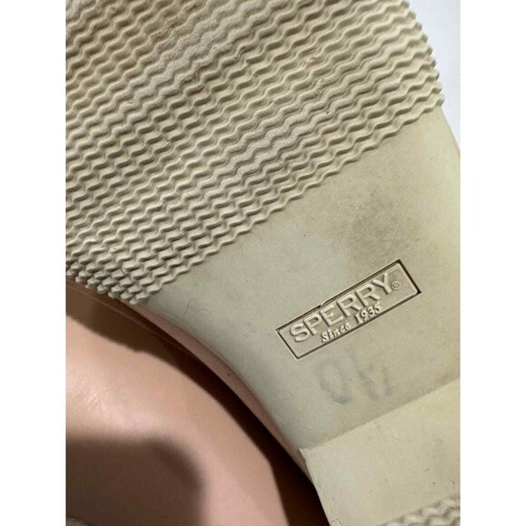 Sperry Pink Womens Duck Boots Rain STS82038 Shoes Size 10 Wool Lined Waterproof - Picture 7 of 11
